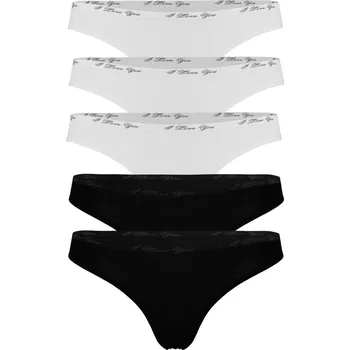 Kalhotky Cotton Eleba klasické kalhotky 6122A - 5 ks XL vícebarevná