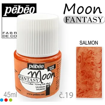 Speciální výtvarná barva Barva na Šperky MOON Fantasy Pébéo . barva č. 19 SALMON. Balení 45ml.
