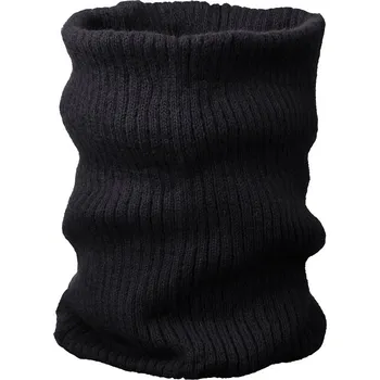 Šála Dámský pletený tunel 411-15, černé barvy 7200751