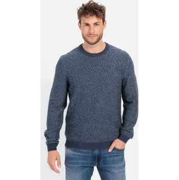 Pánský svetr SVETR CAMEL ACTIVE PULLOVER CREWNECK INDIGO