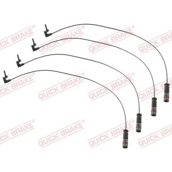 Brzdová destička Výstražný kontakt, opotřebení obložení QUICK BRAKE WS 0118 A