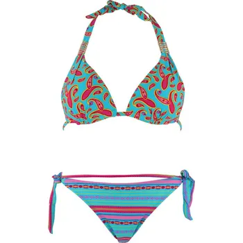 Dámské plavky Homs bikiny plavky 2dílná souprava S334 XL světle modrá