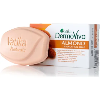 Mýdlo Vatika Dermoviva Mandlové mýdlo Almond Vatika Naturals