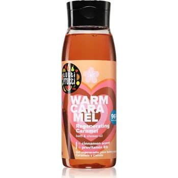 Koupelový olej Farmona Tutti Frutti Caramel & Cinnamon regenerační sprchový gel s olejem 400 ml