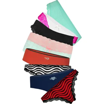 Kalhotky Mix dámské kalhotky - výprodej 3pack M vícebarevná