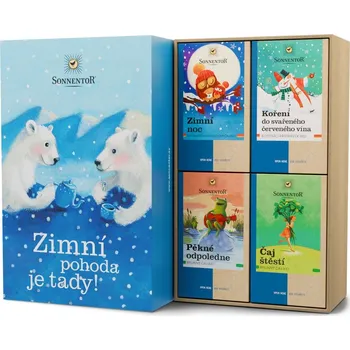 Sonnentor Dárková kazeta čajová - Zimní pohoda