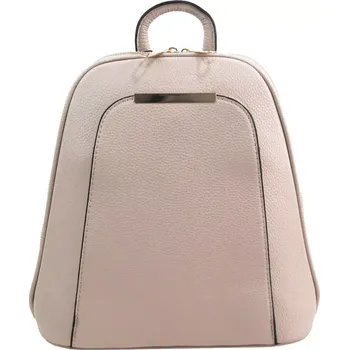 Městský batoh Jessica Bags Elegantní menší dámský batůžek / kabelka světlá starorůžová