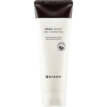 Mizon Snail Silky Deep Cleansing Foam - Denní čisticí obličejová pěna 150 ml