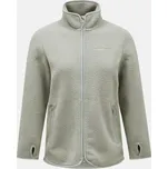 MIKINA PEAK PERFORMANCE W PILE ZIP JACKET LIMIT GREEN