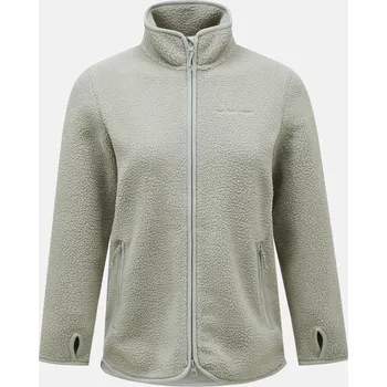 Dámská mikina MIKINA PEAK PERFORMANCE W PILE ZIP JACKET LIMIT GREEN