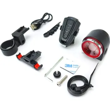 Zámek na kolo Alarm na kolo LINGMAI Antusi A8