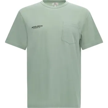 Pánské tričko TRIČKO WOOLRICH SAFARI T-SHIRT SAGE