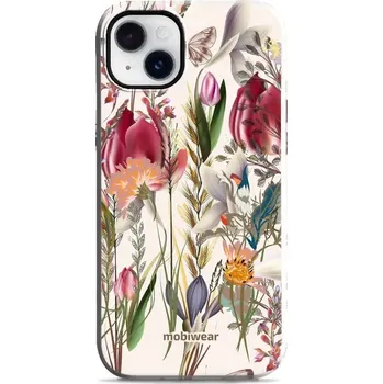 Pouzdro na mobilní telefon Odolný obal Mobiwear Elite Pro - Apple iPhone 14 Plus - EP01E Rozkvetlá louka (Odolné pouzdro, obal kryt Mobiwear Elite Pro - maximální ochrana mobilu, zesílené hrany, přesné výřezy, pohodlné držení, odolná grafika, kvalitní materiály)