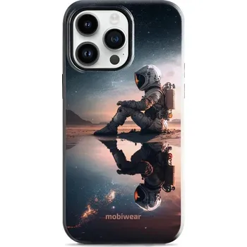 Pouzdro na mobilní telefon Odolný obal Mobiwear Elite Pro - Apple iPhone 14 Pro Max - E003E Astronaut na samotce (Odolné pouzdro, obal kryt Mobiwear Elite Pro - maximální ochrana mobilu, zesílené hrany, přesné výřezy, pohodlné držení, odolná grafika, kvalitní materiály)