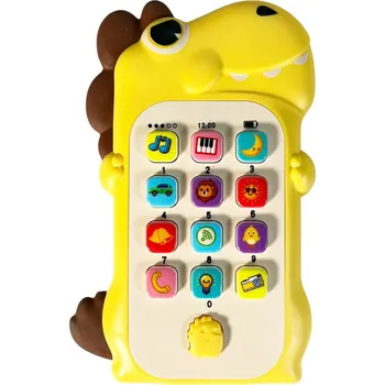 Hračka pro nejmenší Dětský interaktivní telefon s efekty Dinosaurus Typ: 1