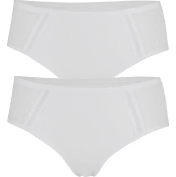 Kalhotky Gala Komfort bavlněné kalhotky D31 - 2bal XL bílá