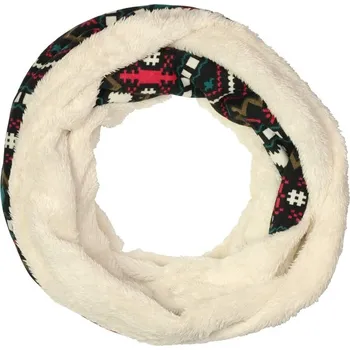 Šála Matita roso zimní kruhový šál F546A vícebarevná