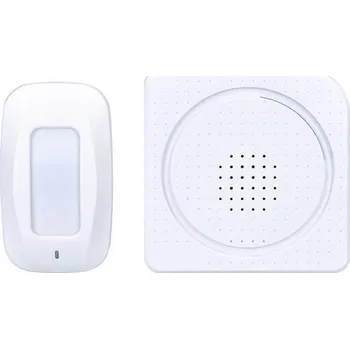 Zabezpečovací technika Solight BEZDRÁTOVÝ BATERIOVÝ ALARM - HLÁSIČ POHYBU S EXTERNÍM PIR ČIDLEM