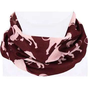 Šátek Lion multifunkční šátek vínová