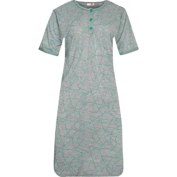 Body Lucka dámská noční košile 6610 XXL zelená