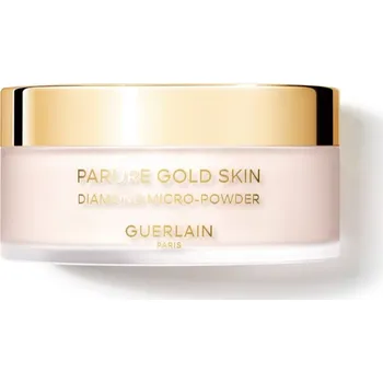 Pudr GUERLAIN Parure Gold Skin Diamond Micro-Powder rozjasňující sypký pudr odstín 01 Translucent / Transparent 35 g