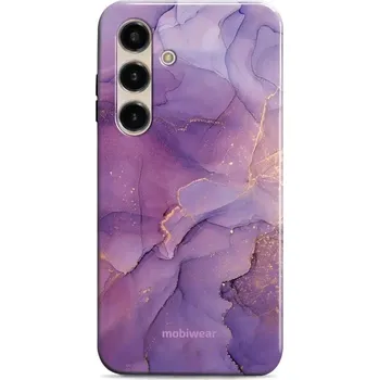 Pouzdro na mobilní telefon Odolný obal Mobiwear Elite Pro - Samsung Galaxy S24 - EP20E Fialový mramor (Odolné pouzdro, obal kryt Mobiwear Elite Pro - maximální ochrana mobilu, zesílené hrany, přesné výřezy, pohodlné držení, odolná grafika, kvalitní materiály)