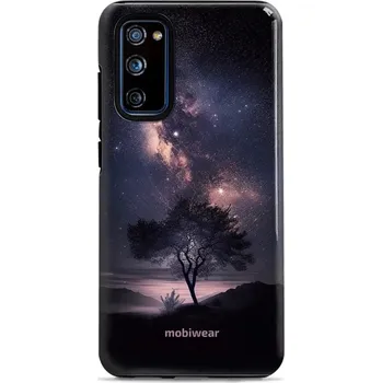 Pouzdro na mobilní telefon Odolný obal Mobiwear Elite Pro - Samsung Galaxy S20 FE - E005E Strom s galaxií (Odolné pouzdro, obal kryt Mobiwear Elite Pro - maximální ochrana mobilu, zesílené hrany, přesné výřezy, pohodlné držení, odolná grafika, kvalitní materiály)