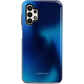 Pouzdro na mobilní telefon Odolný obal Mobiwear Elite Pro - Samsung Galaxy A13 4G - EP68E Modrý odstín (Odolné pouzdro, obal kryt Mobiwear Elite Pro - maximální ochrana mobilu, zesílené hrany, přesné výřezy, pohodlné držení, odolná grafika, kvalitní materiály)