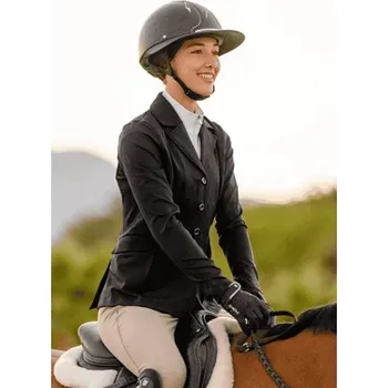 Jezdecké sako Dámské závodní sako PS OF SWEDEN Lyra, modré, M (AP 25 DOPRODEJ)