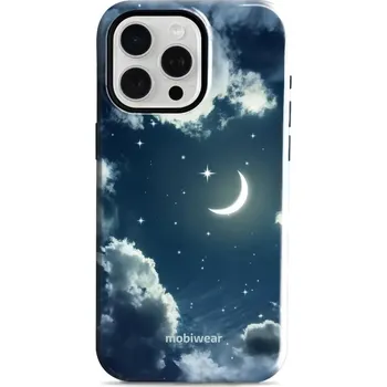 Pouzdro na mobilní telefon Odolný obal Mobiwear Elite Pro - Apple iPhone 15 Pro Max - E145E Noční obloha (Odolné pouzdro, obal kryt Mobiwear Elite Pro - maximální ochrana mobilu, zesílené hrany, přesné výřezy, pohodlné držení, odolná grafika, kvalitní materiály)