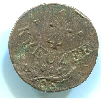 Sběratelství František II. 1/4 Kreuzer 1816/O.
