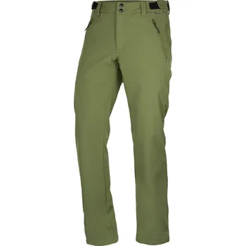 Pánské oblečení Northfinder Pánské turistické softshellové kalhoty MAURO, olivová, S