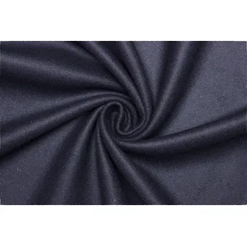 Sukno vlněná směs - Tmavě modrá