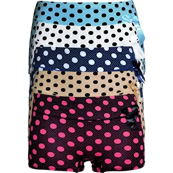 Boxerky Aliste dámské boxerky s mašličkou 8025 - 5bal. XXL vícebarevná