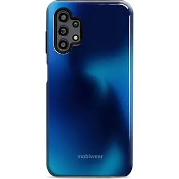 Pouzdro na mobilní telefon Odolný obal Mobiwear Elite Pro - Samsung Galaxy A32 5G - EP68E Modrý odstín (Odolné pouzdro, obal kryt Mobiwear Elite Pro - maximální ochrana mobilu, zesílené hrany, přesné výřezy, pohodlné držení, odolná grafika, kvalitní materiály)