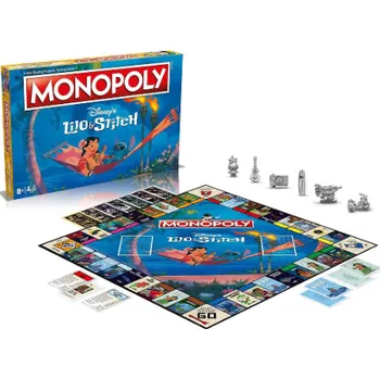 Desková hra Monopoly Lilo a Stitch EN