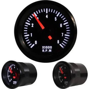 Tuning Přídavný otáčkoměr - Youngtimer Rally - s LED podsvícením