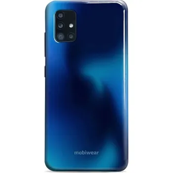 Pouzdro na mobilní telefon Odolný obal Mobiwear Elite Pro - Samsung Galaxy A51 - EP68E Modrý odstín (Odolné pouzdro, obal kryt Mobiwear Elite Pro - maximální ochrana mobilu, zesílené hrany, přesné výřezy, pohodlné držení, odolná grafika, kvalitní materiály)