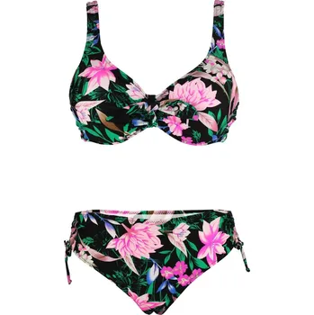 Dámské plavky Ivona dvoudílné plavky vyztužené košíčky S1240 XL vícebarevná