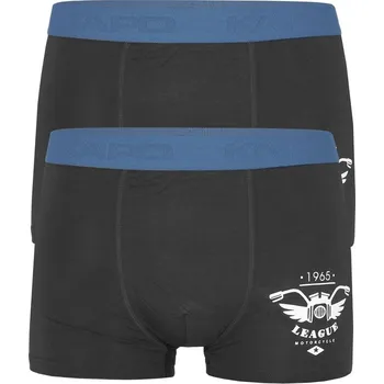 Boxerky Lorenzo Kapo bamboo boxerky - dvojbal M tmavě šedá