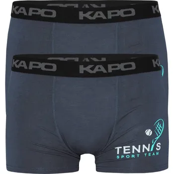 Boxerky Rafael Kapo tenis boxerky - dvojbal XXL šedá