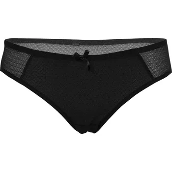 Kalhotky Carina Ecru krajkové kalhotky M černá