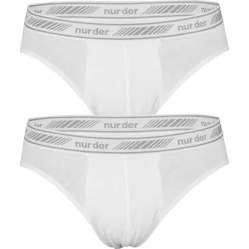 Slipy Cotton 3D Flex slipy Nur Der - dvojbal M bílá