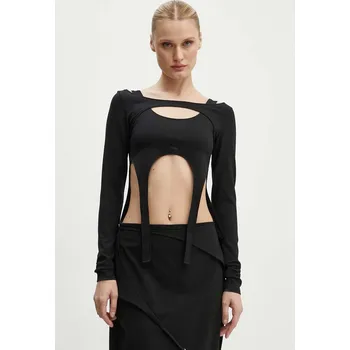 Pánské tričko Tričko s dlouhým rukávem Heliot Emil černá barva, HE.W.13.051.BLK01, 34, 99X