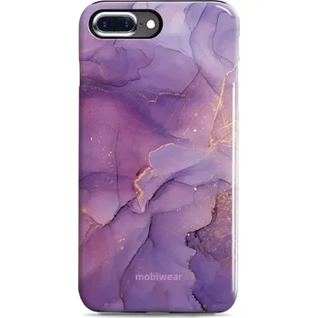 Pouzdro na mobilní telefon Odolný obal Mobiwear Elite Pro - Apple iPhone 7 Plus / 8 Plus - EP20E Fialový mramor (Odolné pouzdro, obal kryt Mobiwear Elite Pro - maximální ochrana mobilu, zesílené hrany, přesné výřezy, pohodlné držení, odolná grafika, kvalitní materiály)