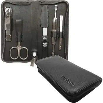 Pfeilring Solingen Manikúrová sada z pravé kůže 5 dílná černá
