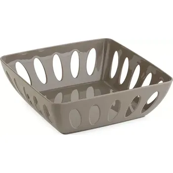 Kovplast Mísa čtverec plast 20,5x20,5 cm (miska na pečivo)