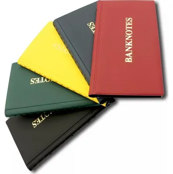 Obal pro sběratelský předmět Schulz Kapesní album na bankovky, tmavě modrá