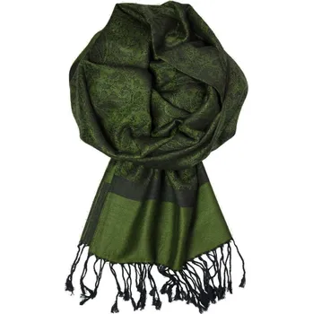 Šála Perugia luxusní pašmína šála CHZ-104_32 khaki