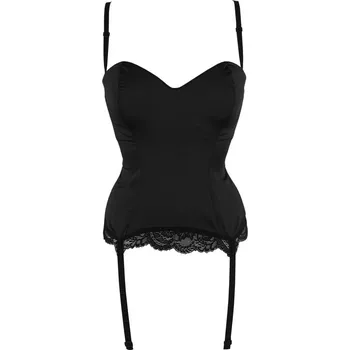 Body Italy Beatrice dámský korzet s podvazky S černá